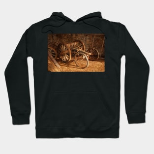 Old Wooden Farming Cart Hoodie